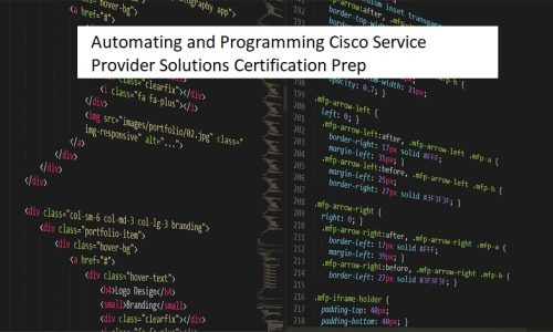 Automating and Programming Cisco Service Provider Solutions Certification Prep